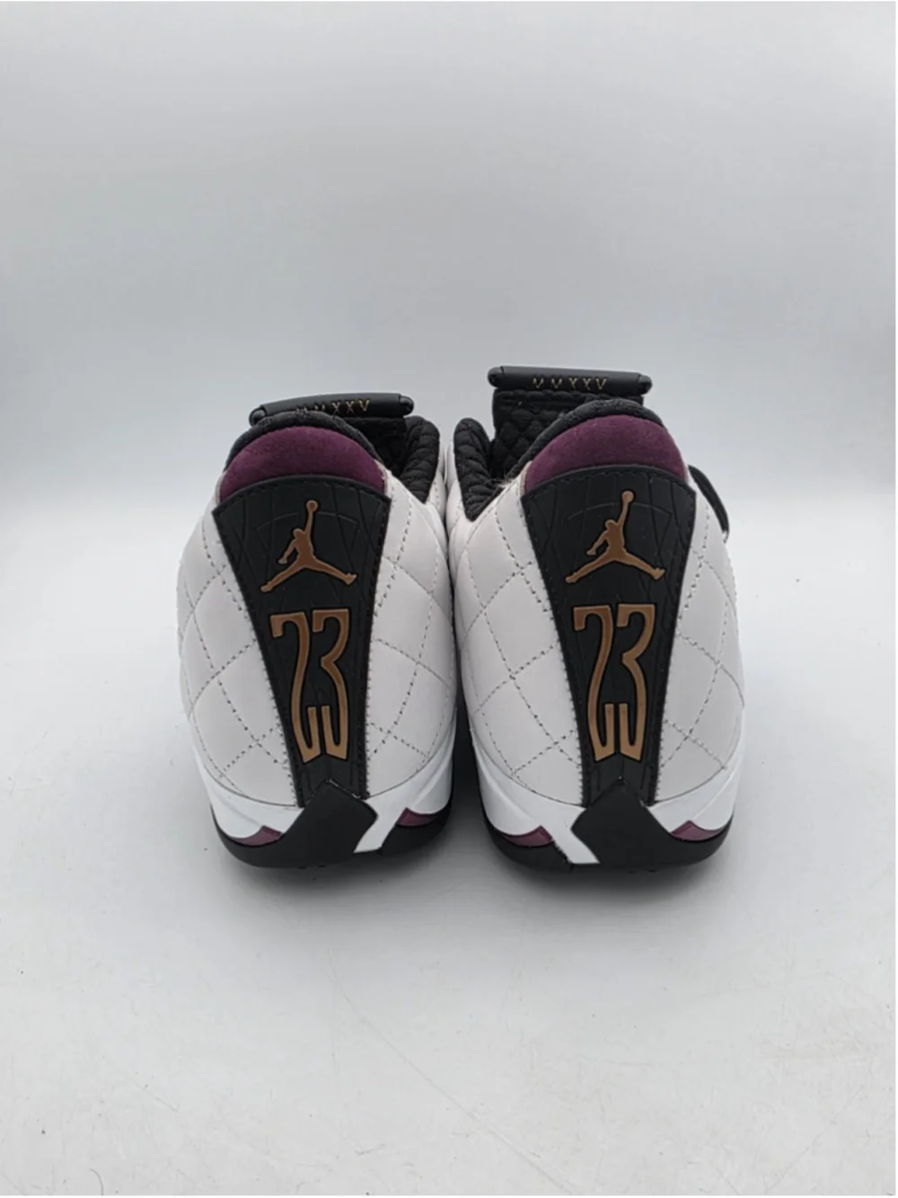 Nike Air Jordan 14 Retro Golf NRG 'Bordeaux' White Black IB1828-100 Men's Sz 8.5